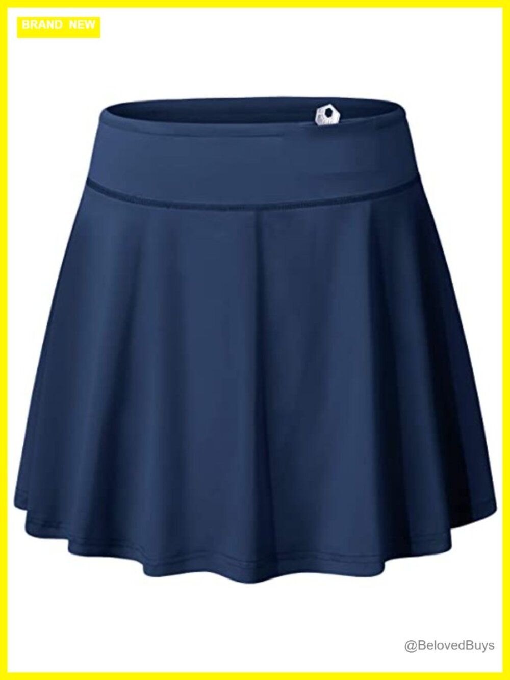 Women's Pleated Tennis Skort with Pockets High Waist Golf Athletic Skirt